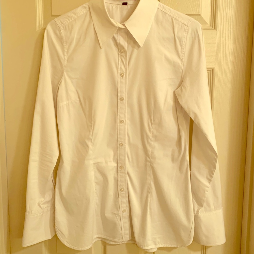 Express fitted button down